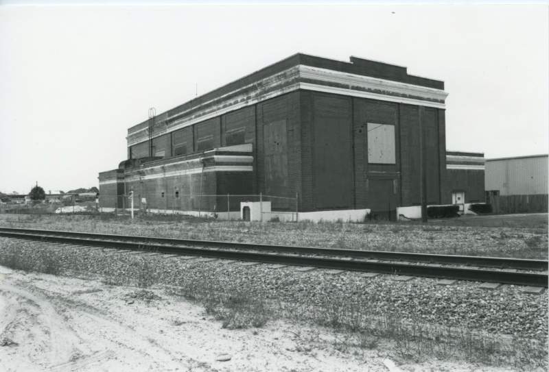 Early image of Diesel Plant exterior
