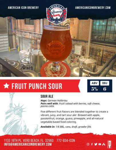 Fruit Punch Sour Sell Sheet
