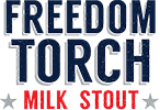 logo freedom torch milk stout 100h