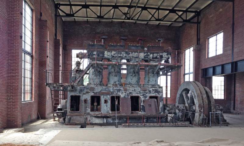 Generator before restoration